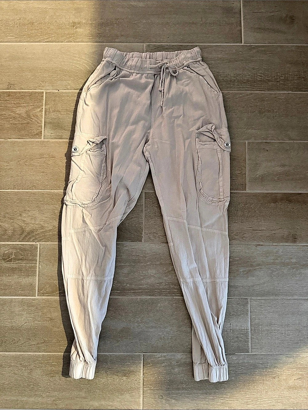 Blanco by Nature Paloma Cargo Pant Linen Beige